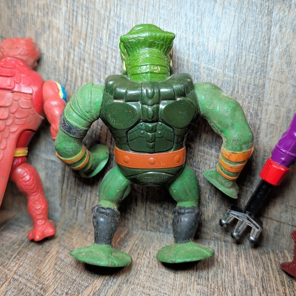 Vintage He-Man Masters of the Universe Action 6 Figure Lot 1980s Mattel - Picture 12 of 16